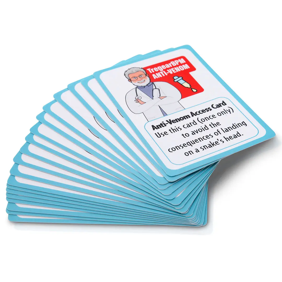 Process Management Snakes & Ladders Anti-Venom Access Cards